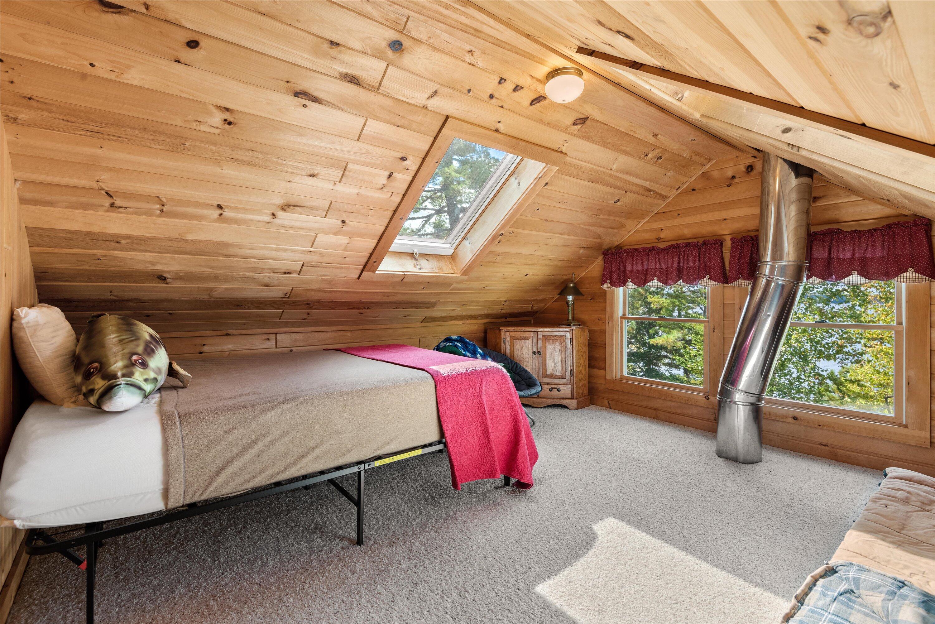 766 Bonney Brook Road Princeton, ME 04668 - Photo 33 of 72 Lakefront bedroom...