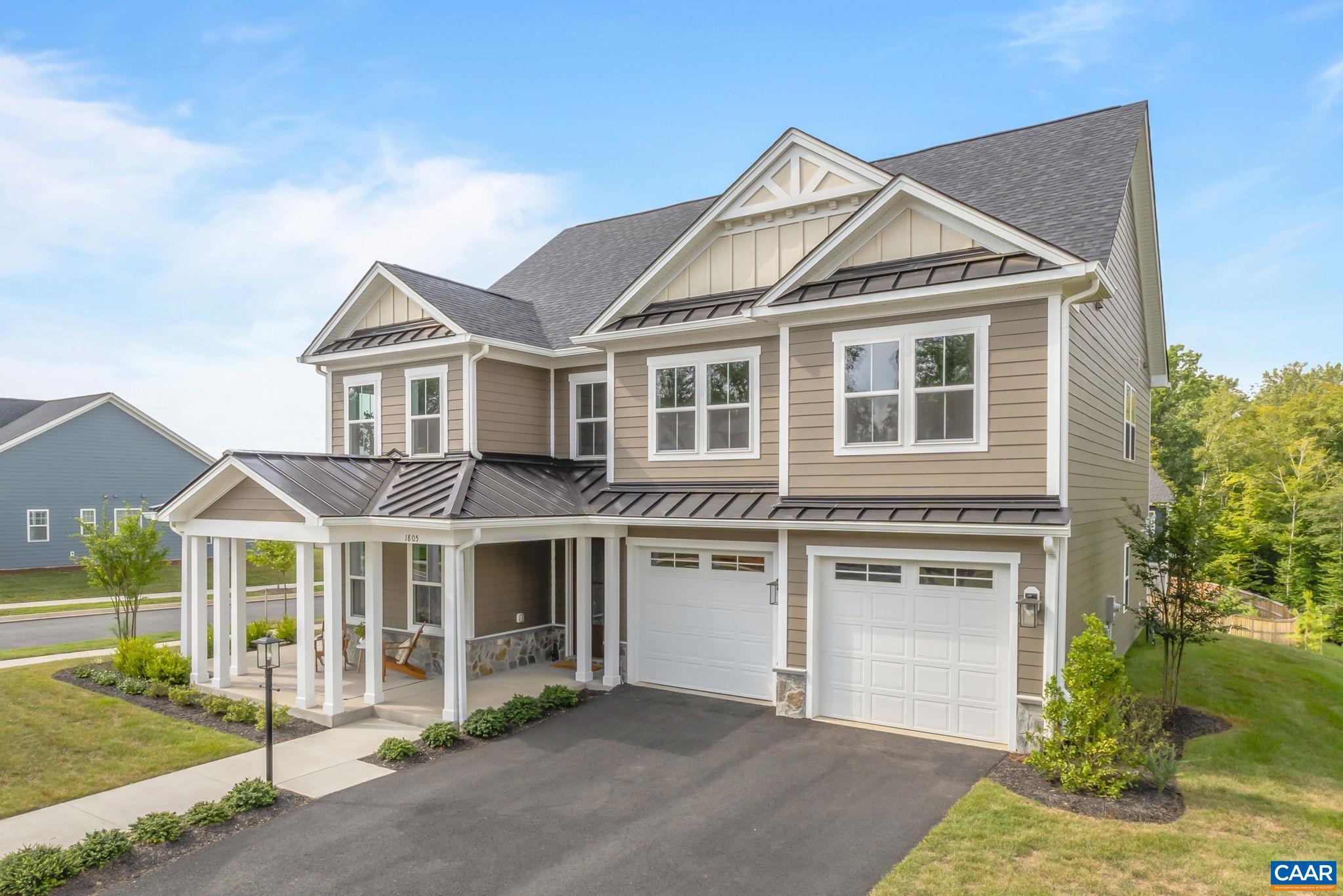 1805 Fowler Street Charlottesville, VA 22901 - Photo 2 of 60 a front view of a house with a yard