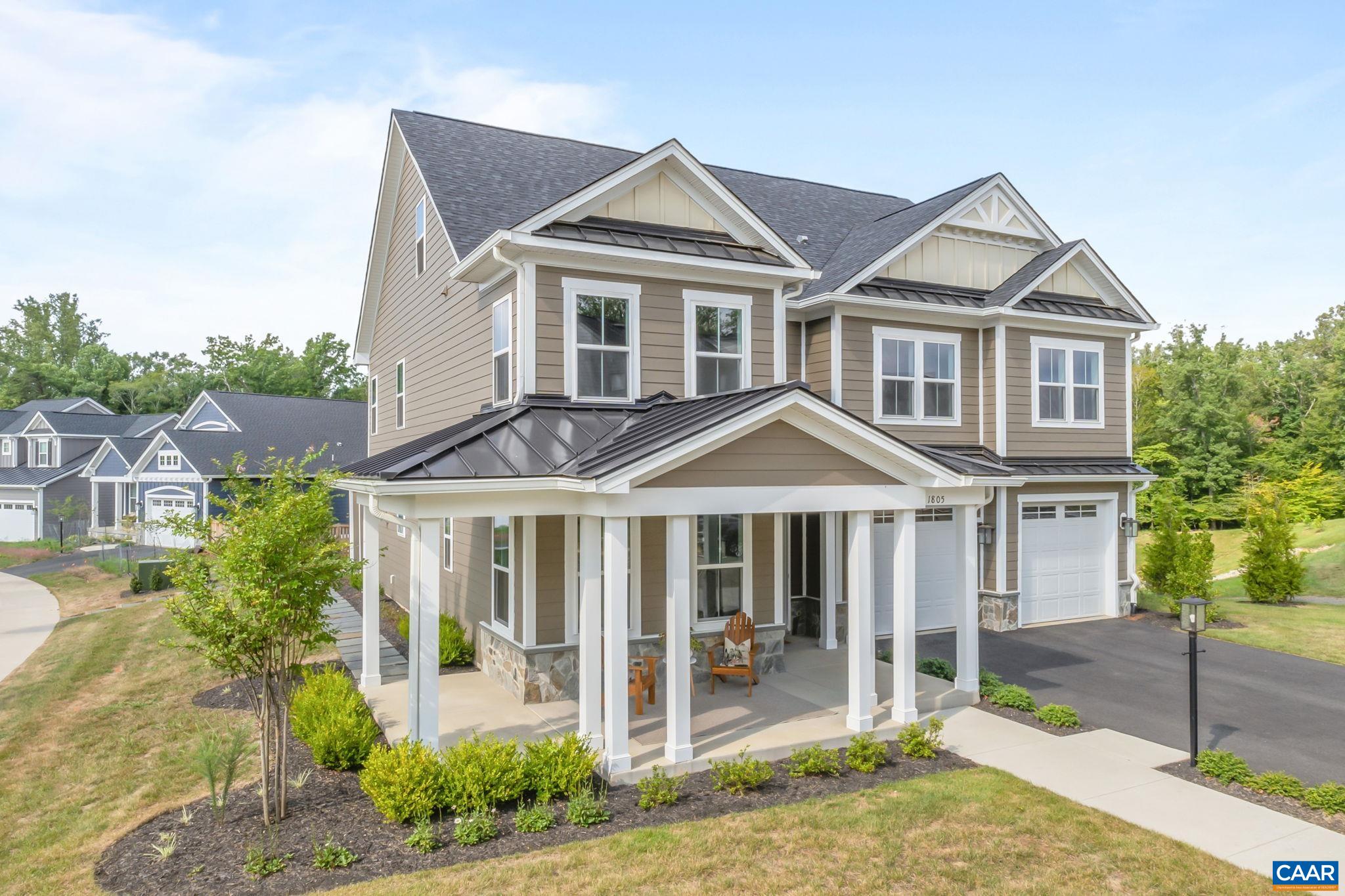 1805 Fowler Street Charlottesville, VA 22901 - Photo 55 of 60 a front view of a house with a porch
