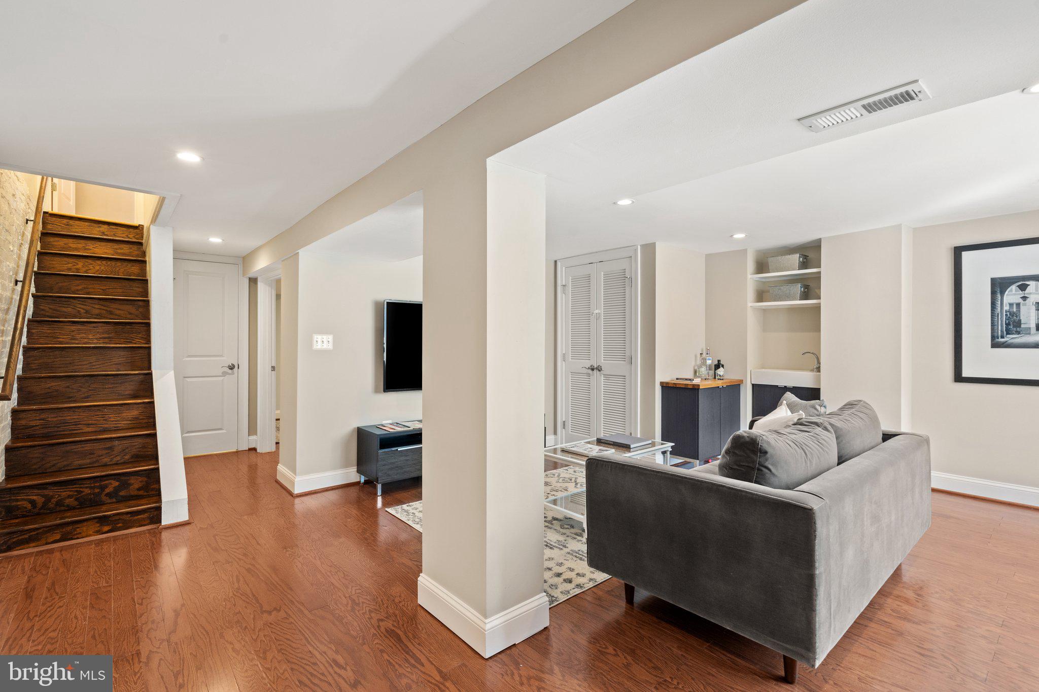 628 E Street Northeast Washington, DC 20002 - Photo 33 of 46 Finished lower level