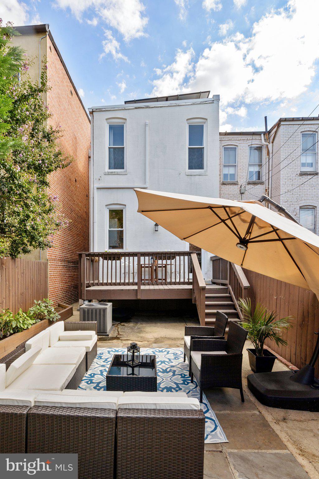 628 E Street Northeast Washington, DC 20002 - Photo 43 of 46 Rear elevation