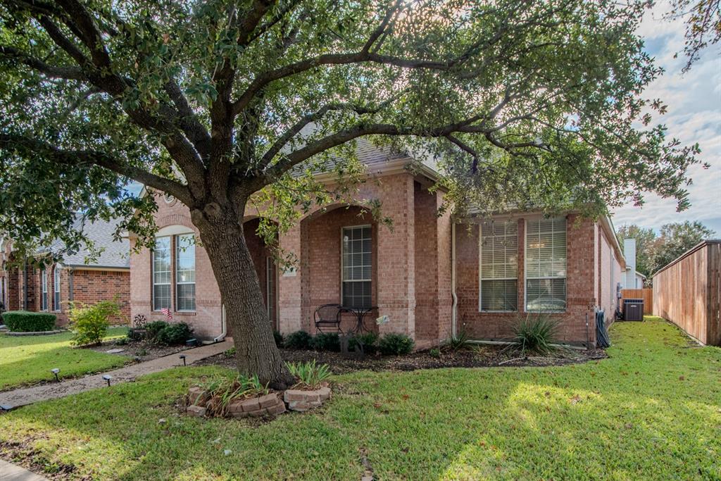 1610 Mapleleaf Falls Drive Allen, TX 75002 - Photo 2 of 36 front view of house with a yard
