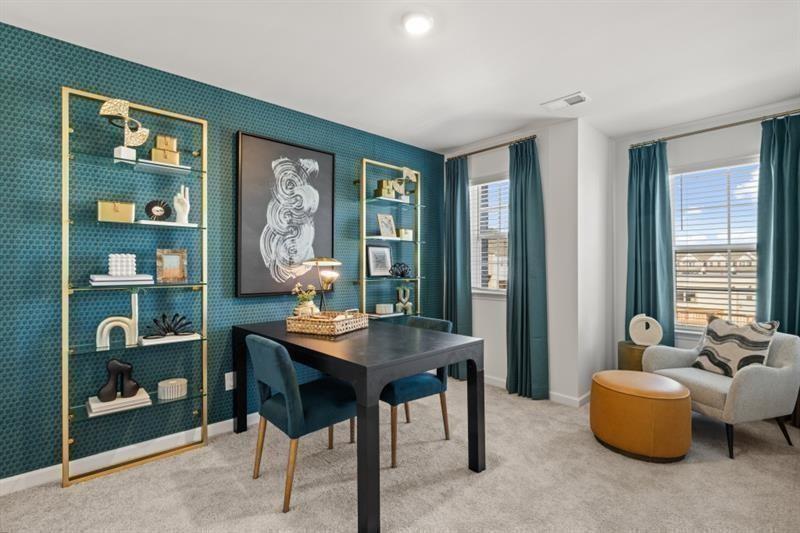 2752 Lou Lou Lane Buford, GA 30519 - Photo 22 of 25 a workspace with furniture and a large window