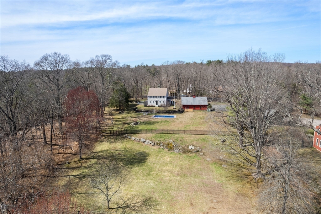 5 Maple Street Sherborn, MA 01770 - Photo 6 of 34 a view of a backyard with sitting area