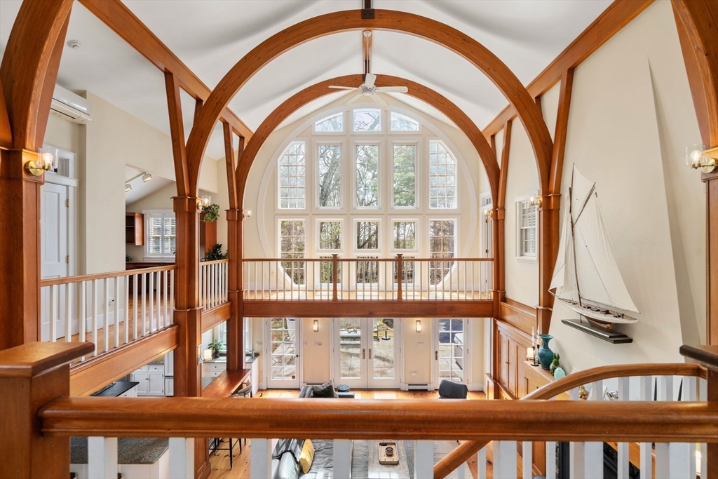 5 Maple Street Sherborn, MA 01770 - Photo 9 of 34 a view of a swimming pool with a balcony