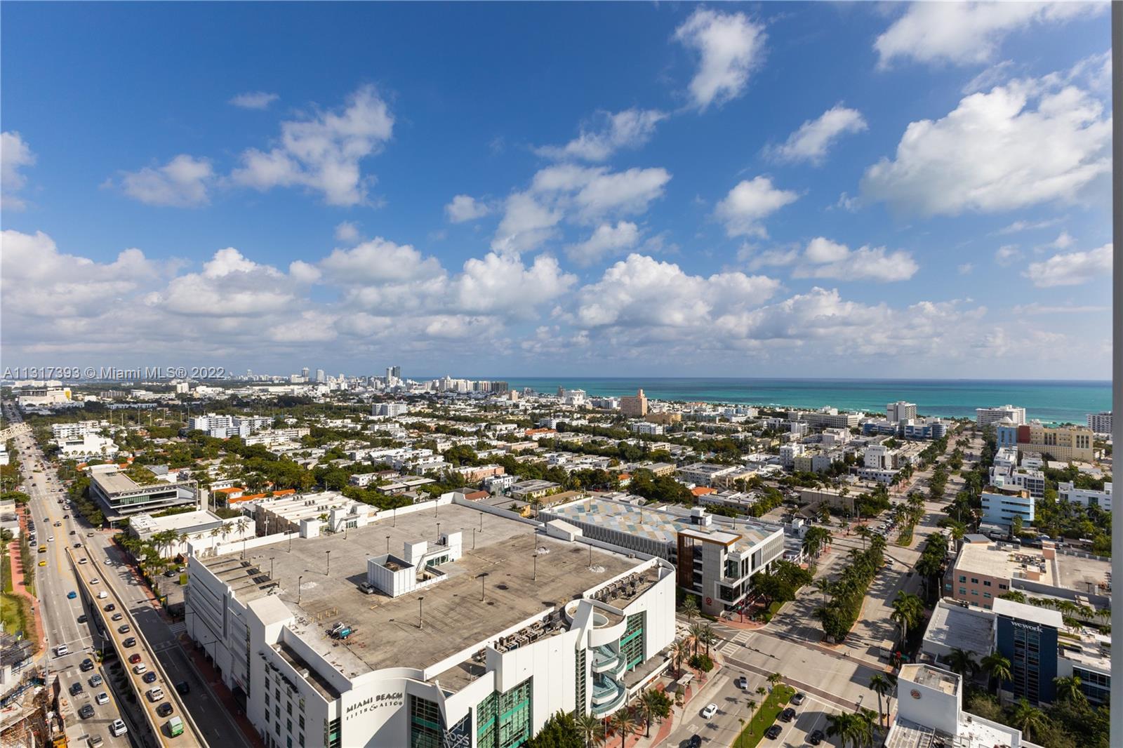 450 Alton Road, Unit 2706 Miami Beach, FL 33139 - Photo 10 of 53 an aerial view of a city