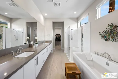 a bathroom with a sink and a bathtub