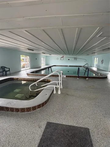 a view of a indoor slide