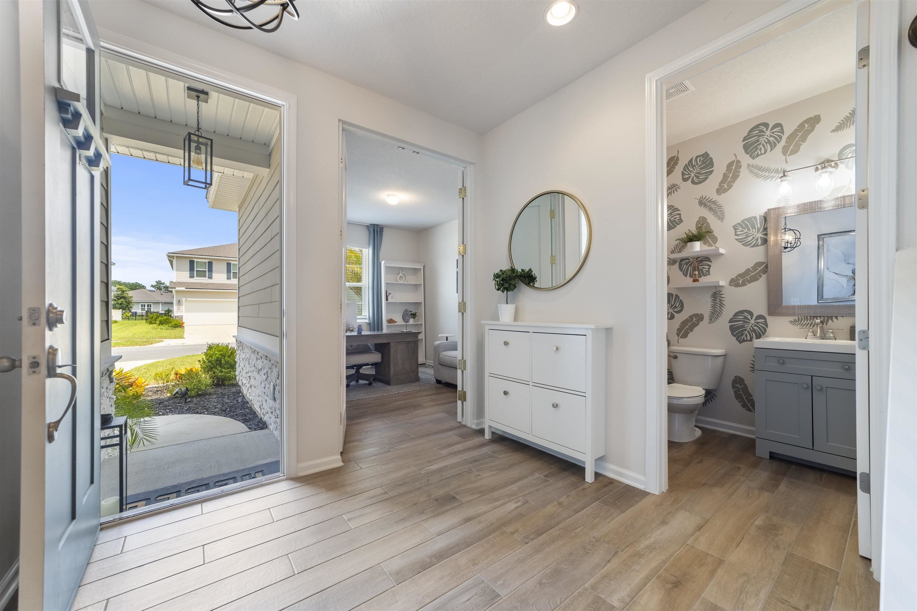 91 Pepperpike Way Street St. Augustine, FL 32092 - Photo 8 of 79 Foyer featuring light wood-style floors and baseboards