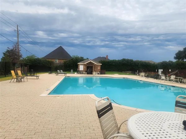 a view of swimming pool and lake view