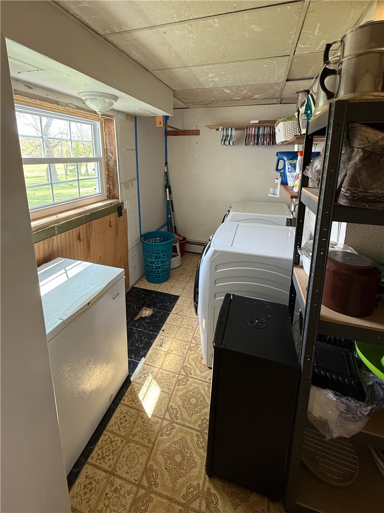953 Howland Road Manchester, NY 14548 - Photo 18 of 40 laundry and storage