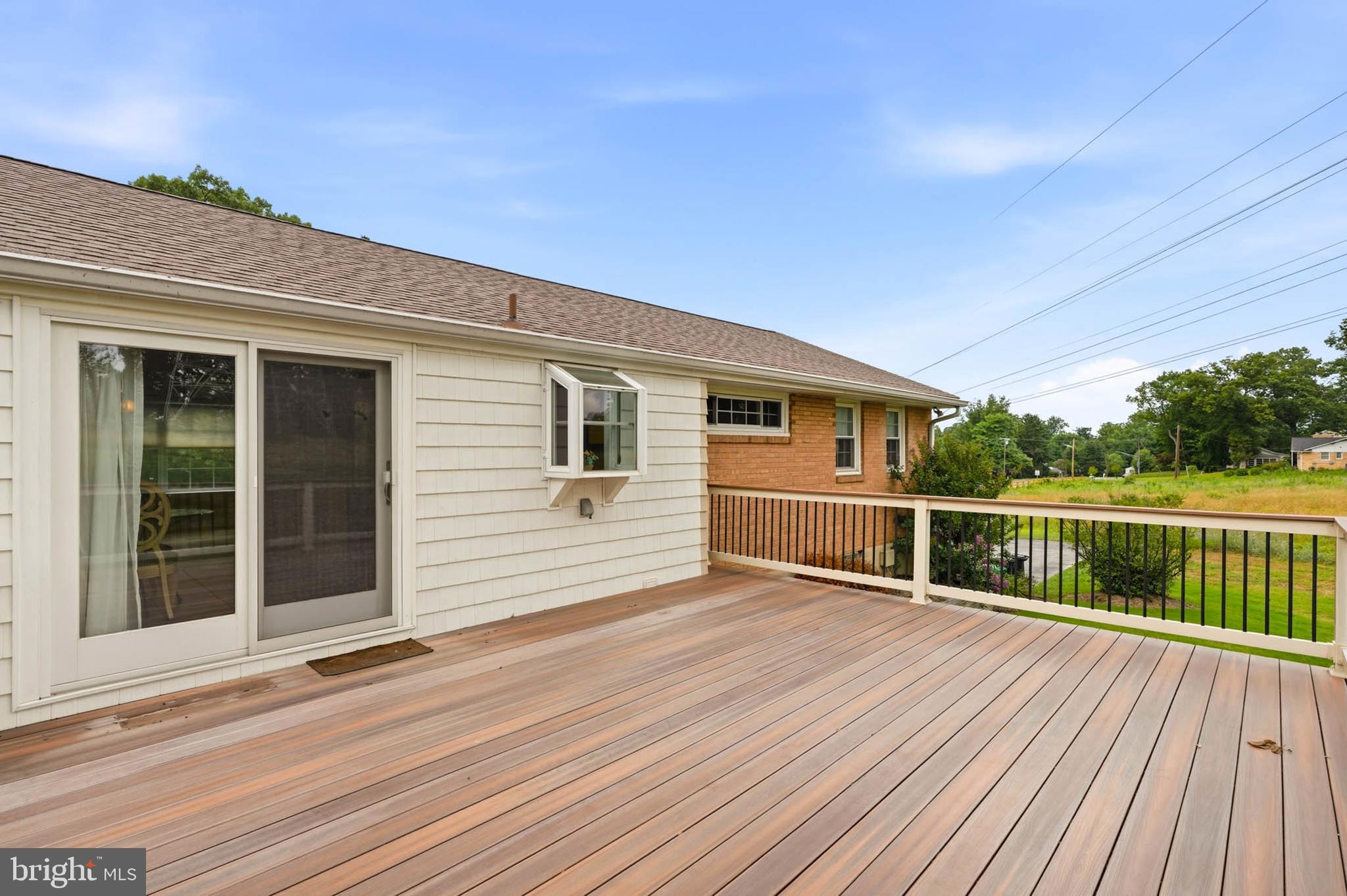 15605 Bond Mill Road Laurel, MD 20707 - Photo 32 of 36 Another view of the deck and garden window