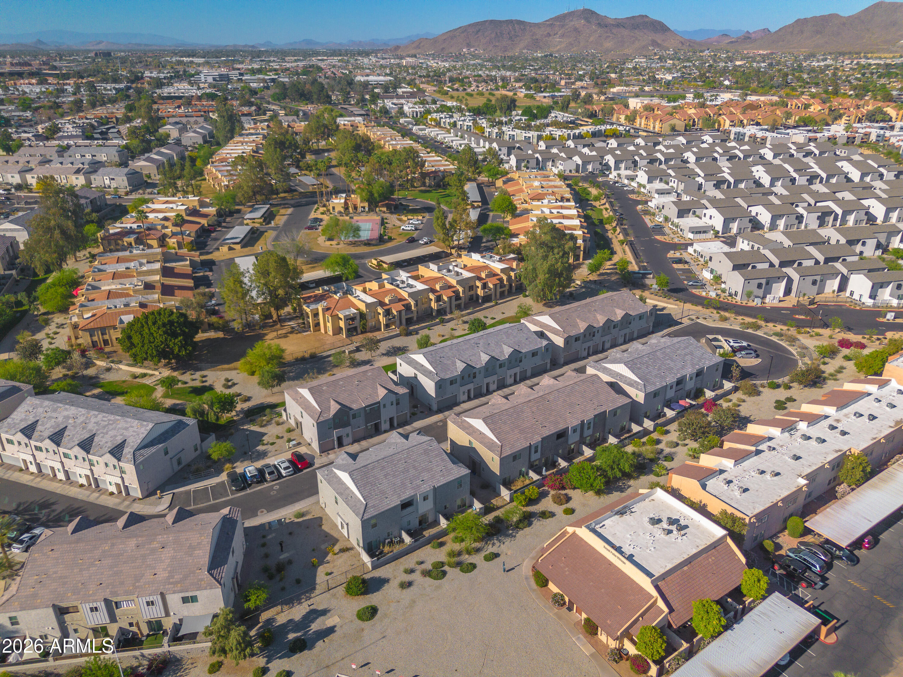 2170 West Harmont Drive Phoenix, AZ 85021 - Photo 31 of 32 an aerial view of residential house with outdoor space