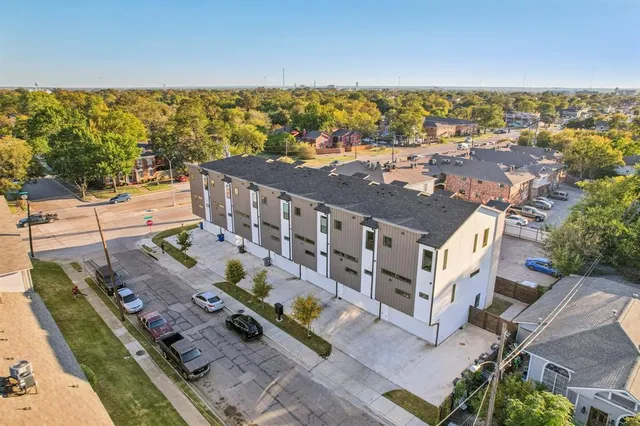 a view of a city from a terrace