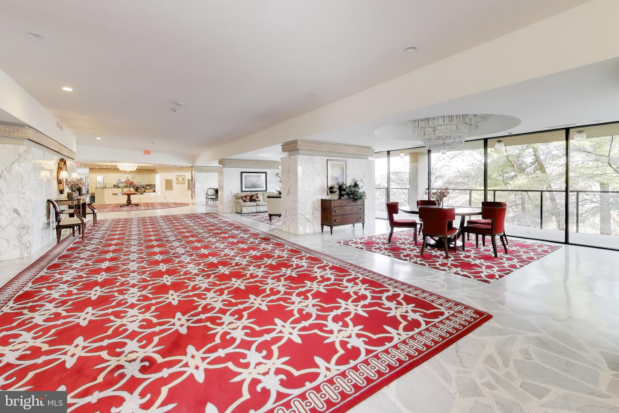 1101 South Arlington Ridge Road, Unit 305 Arlington, VA 22202 - Photo 33 of 51 Beautiful Lobby