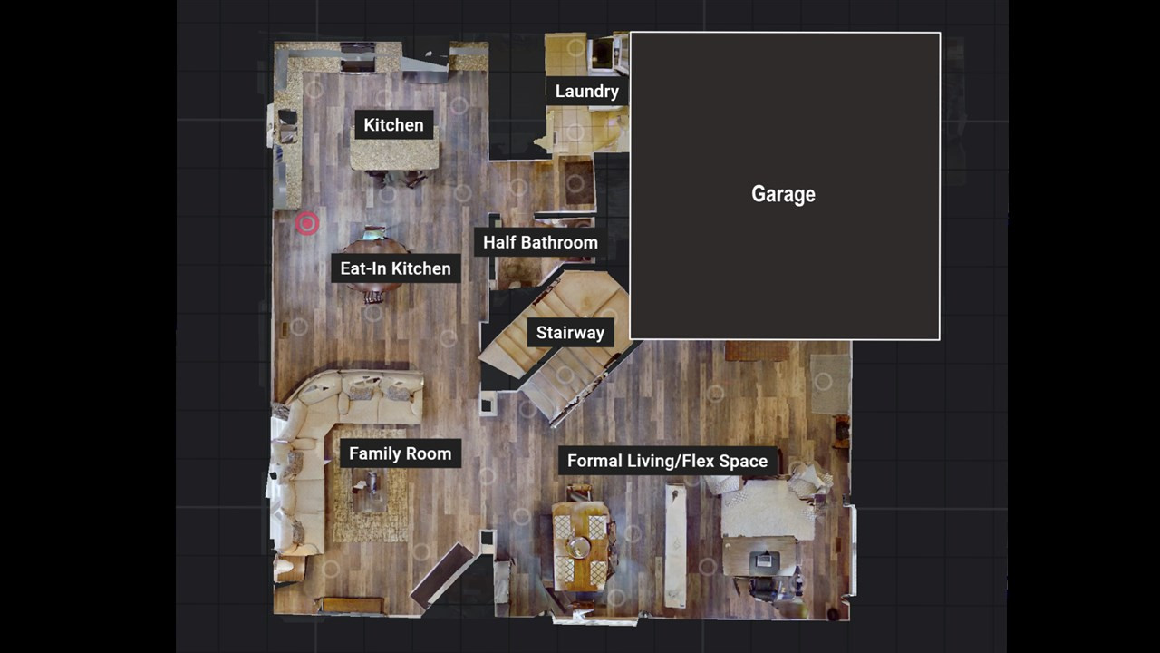 13017 Baybriar Drive Raleigh, NC 27613 - Photo 22 of 23 FLOOR PLAN-1ST FLOOR