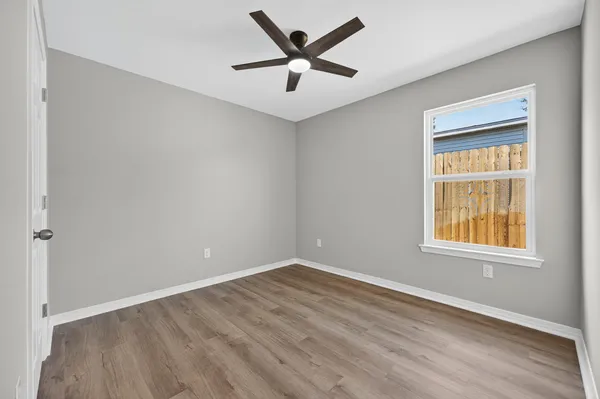 wooden floor in an empty room