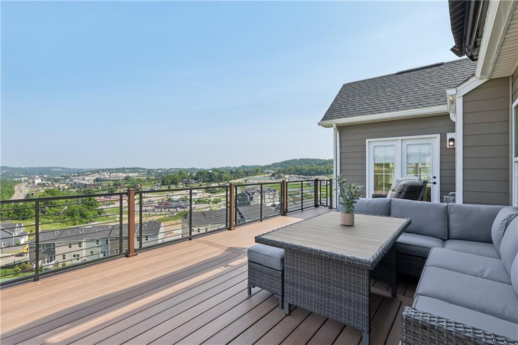 332 Red Bud Lane Washington, PA 15301 - Photo 36 of 47 a balcony with furniture and city view