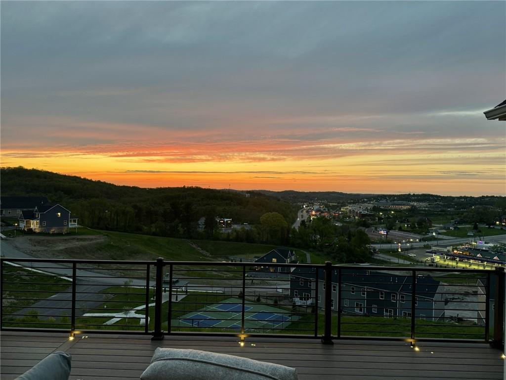 332 Red Bud Lane Washington, PA 15301 - Photo 47 of 47 a view of city and mountain from a balcony