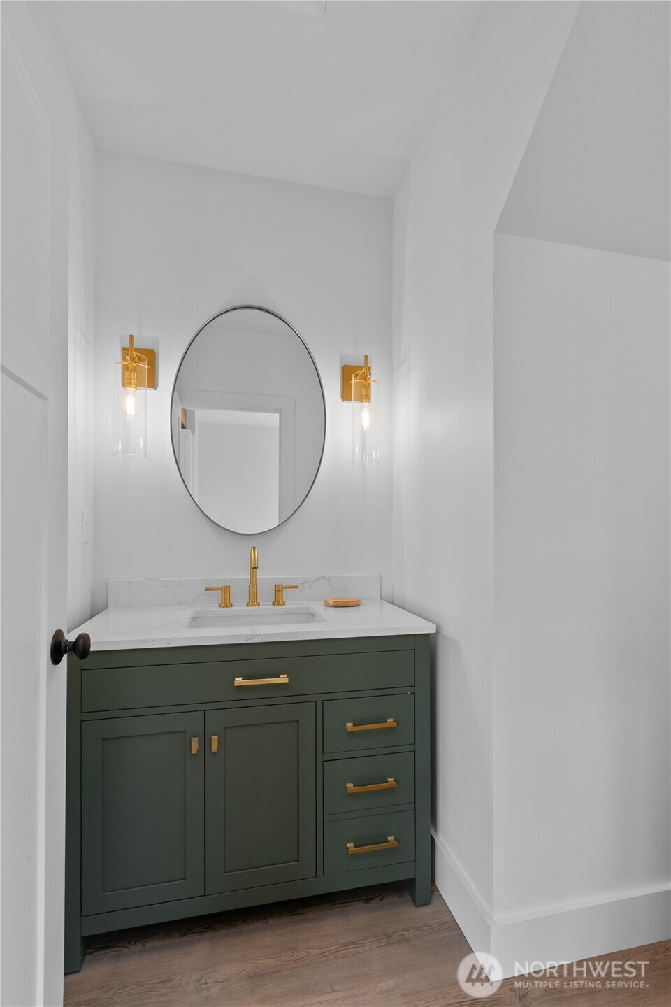 893 Loomis Trail Road Lynden, WA 98264 - Photo 13 of 39 a bathroom with a sink and a mirror