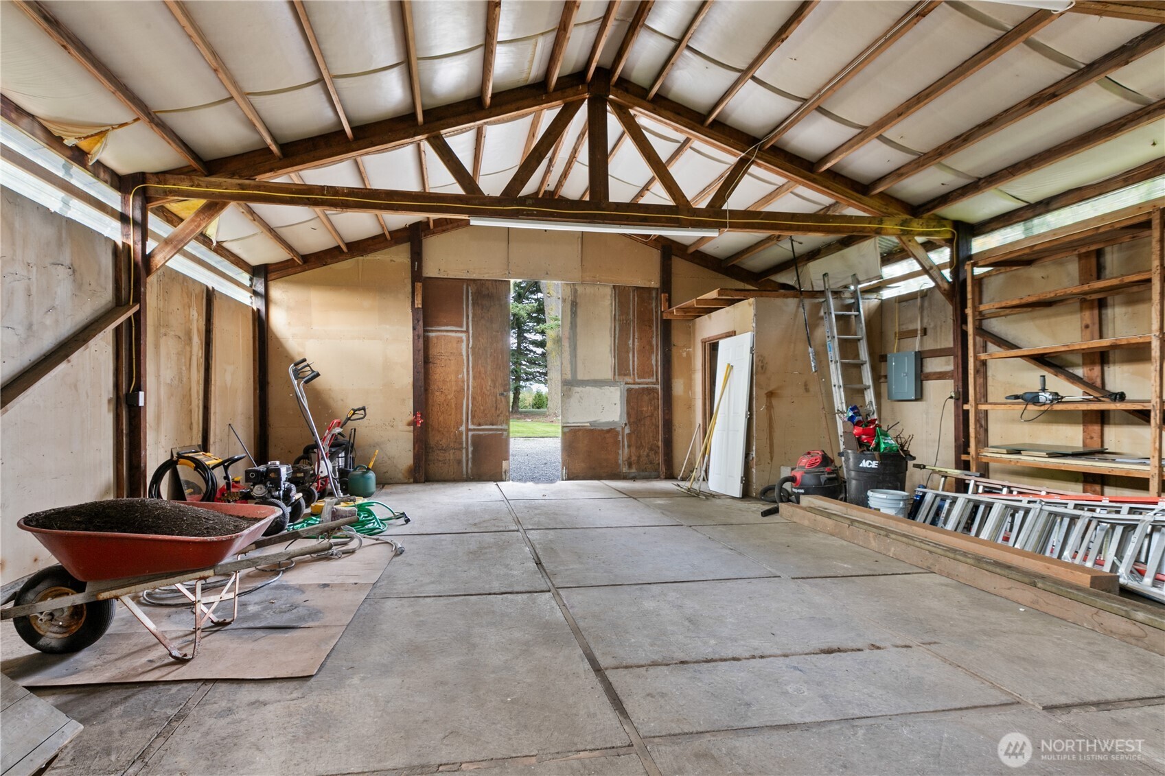 893 Loomis Trail Road Lynden, WA 98264 - Photo 29 of 39 a view of a room with gym equipment
