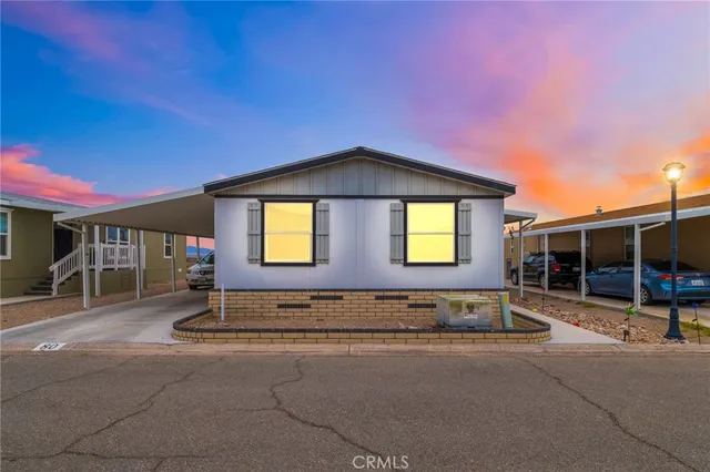 a front view of a house with porch