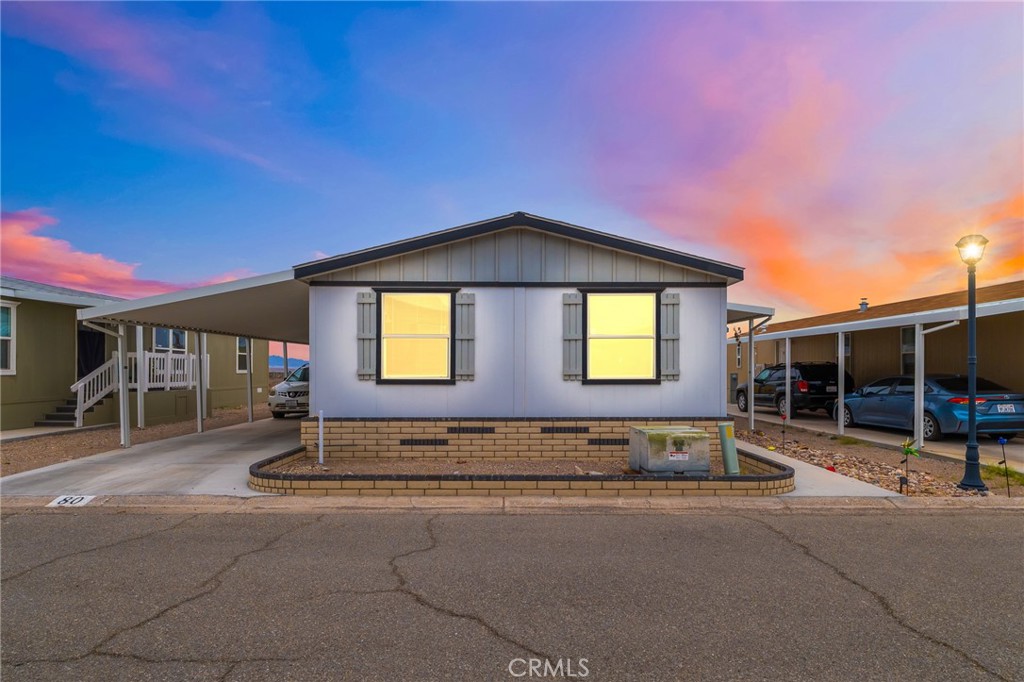 a front view of a house with porch