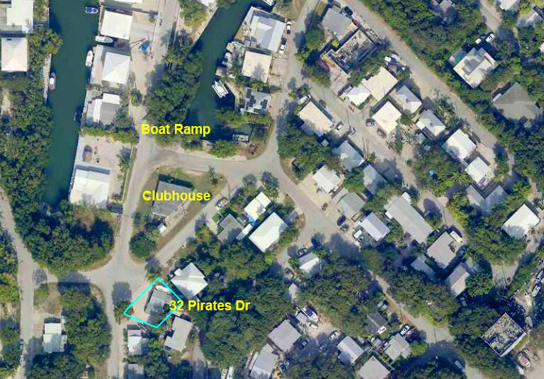 32 Pirates Drive Key Largo, FL 33037 - Photo 25 of 25 an aerial view of residential houses with outdoor space