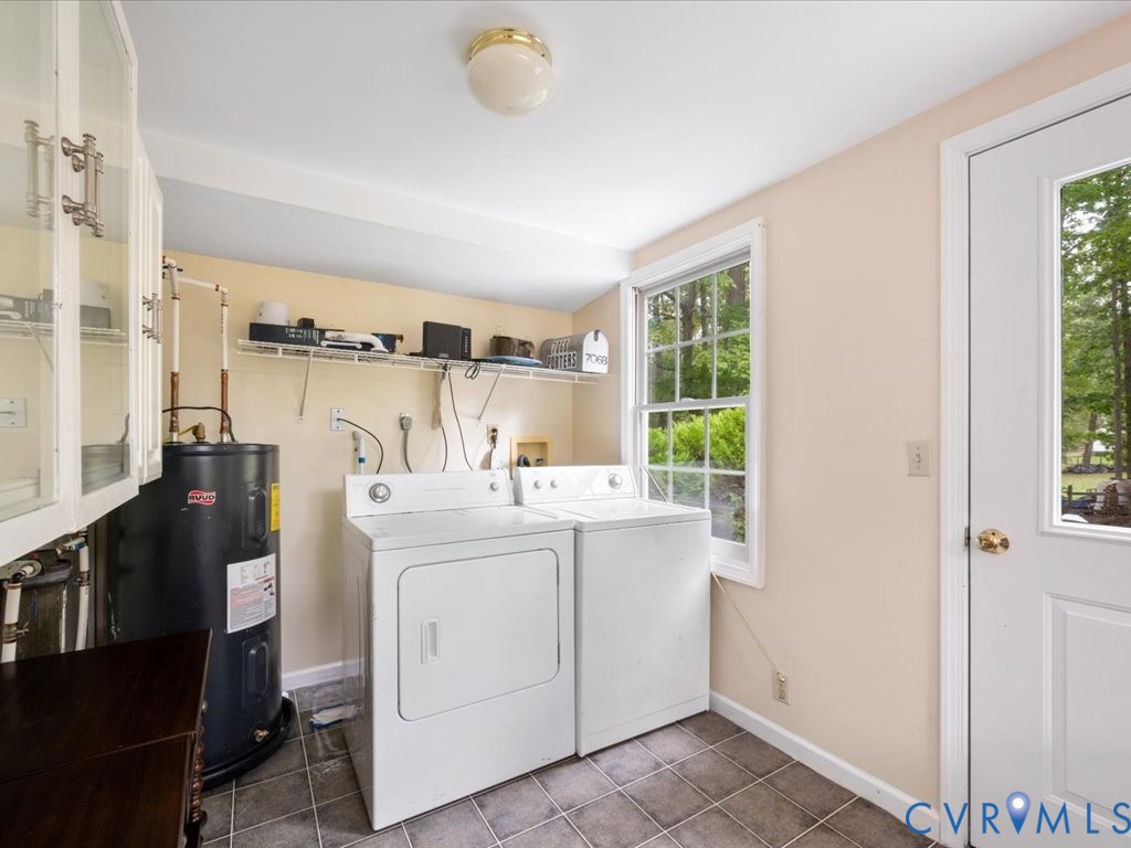 7068 Porters Road Esmont, VA 22937 - Photo 32 of 37 a view of washer and dryer with window