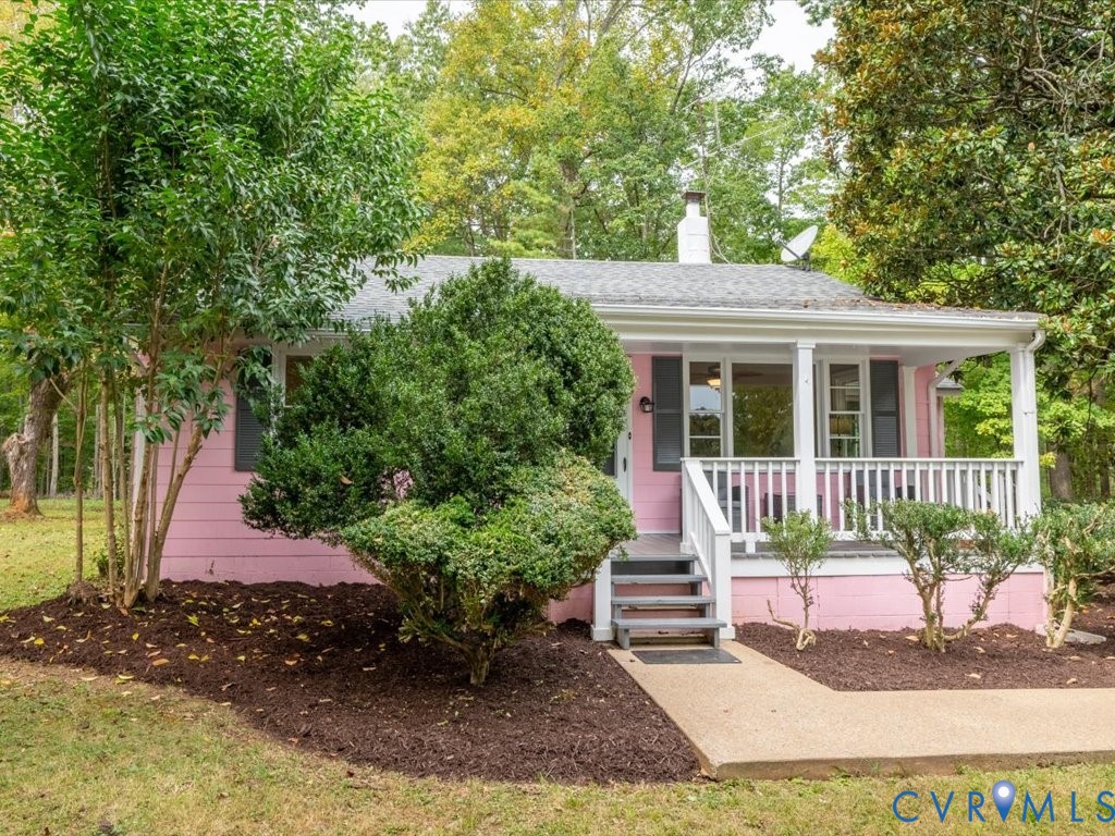 7068 Porters Road Esmont, VA 22937 - Photo 8 of 37 a front view of a house with a yard