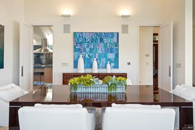 a view of a swimming pool with a porch