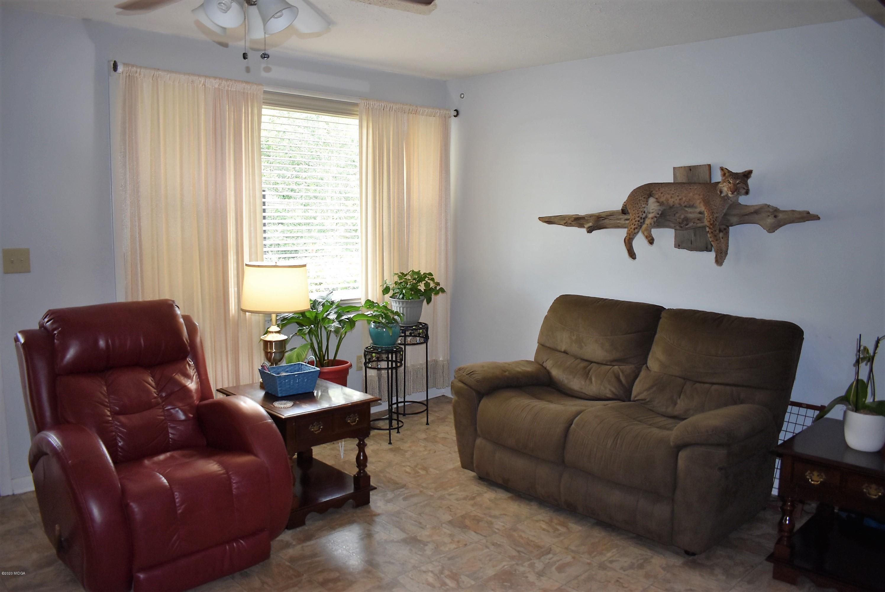 4825 Brookhaven Road Macon, GA 31206 - Photo 3 of 30 a living room with furniture and a potted plant