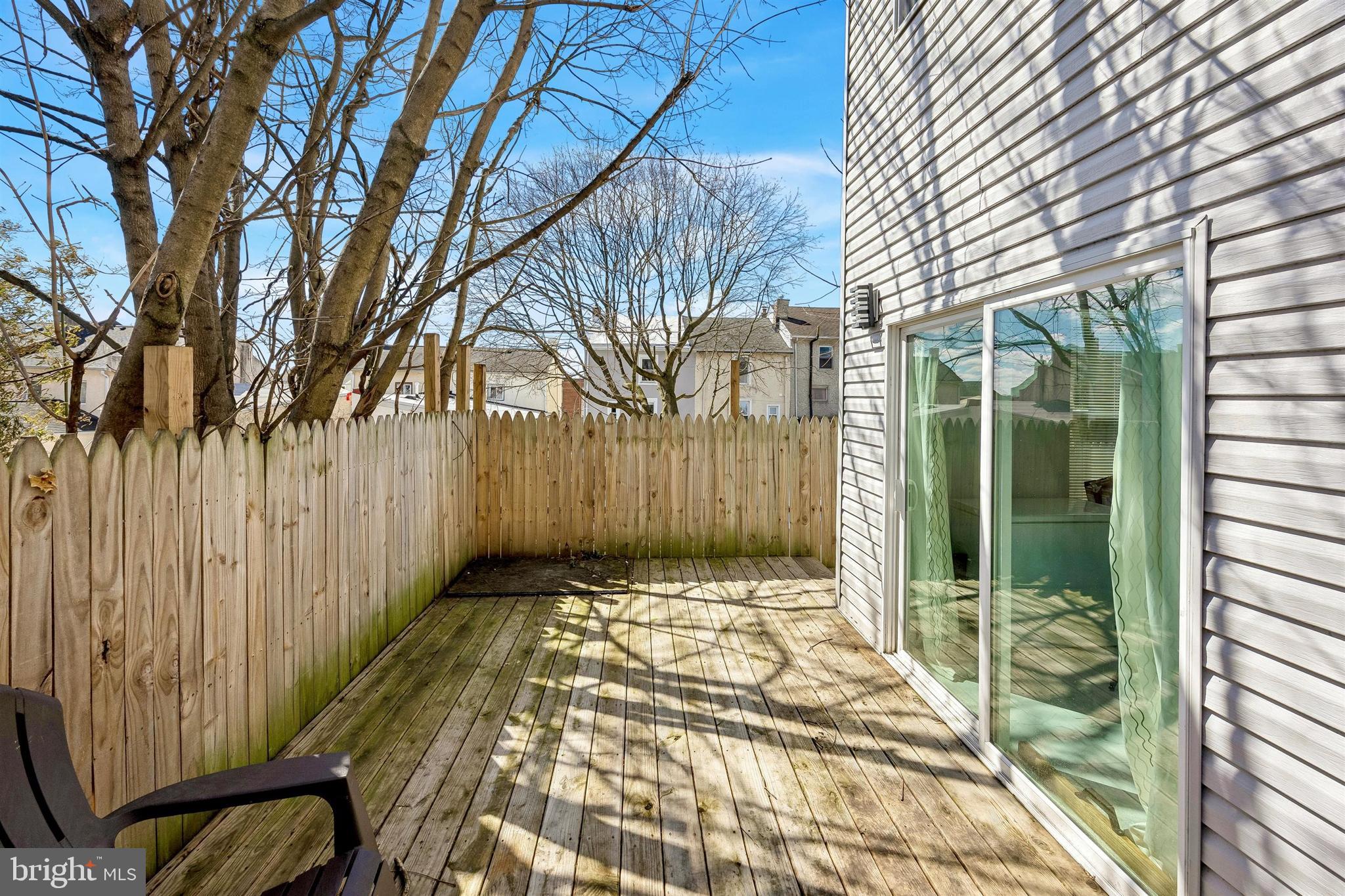 217 Grape Street Philadelphia, PA 19128 - Photo 24 of 27 a view of backyard with garden