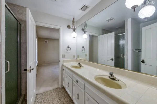 a view of an outdoor space and a yard