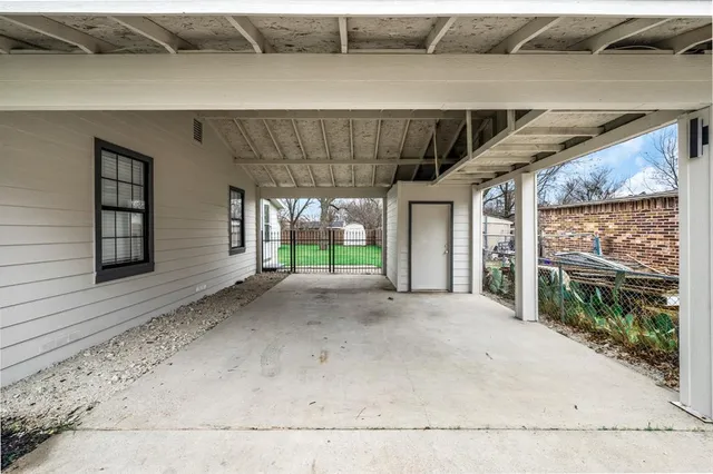 a view of a house with a outdoor space