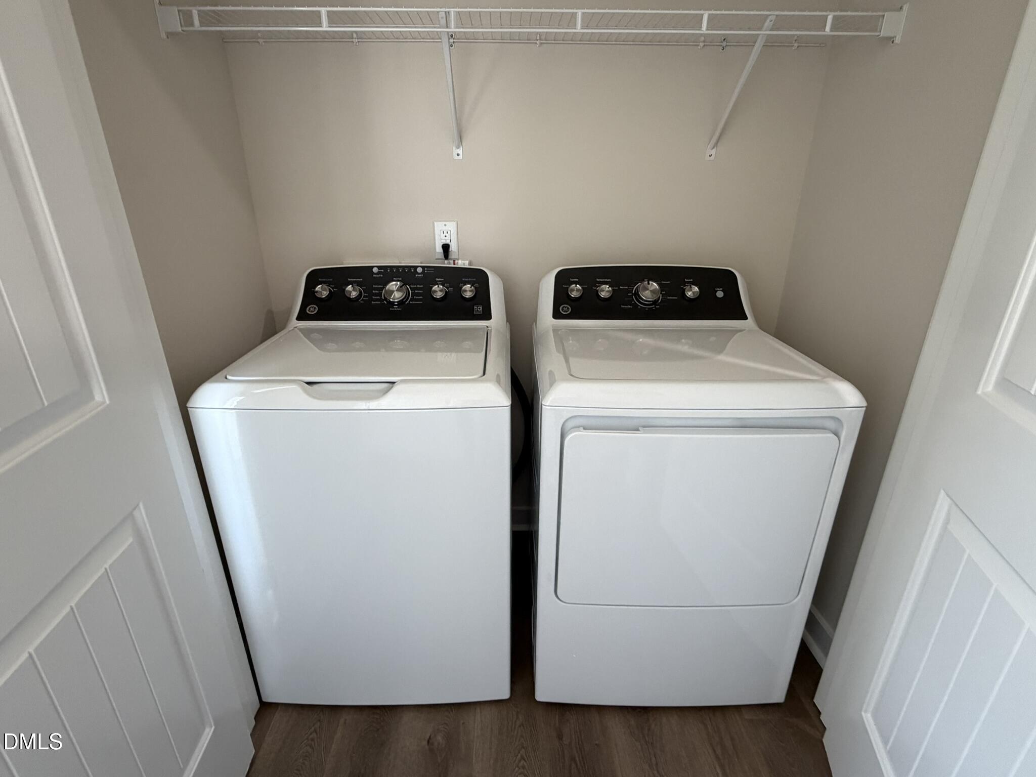 159 Jacobs Ridge Drive Four Oaks, NC 27524 - Photo 7 of 18 a utility room with dryer and washer