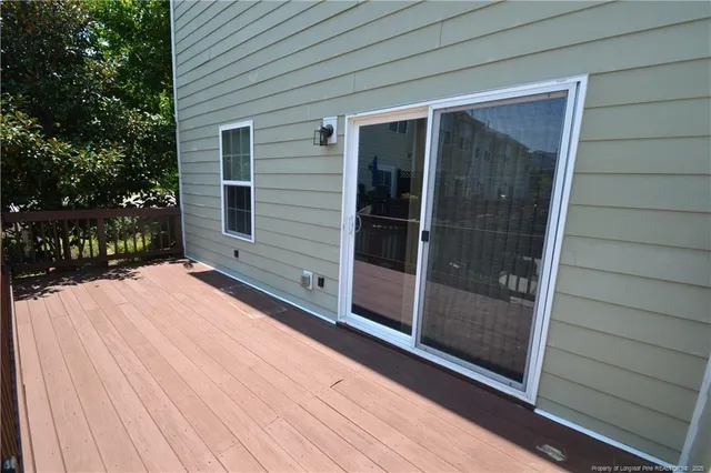 a view of backyard with small space