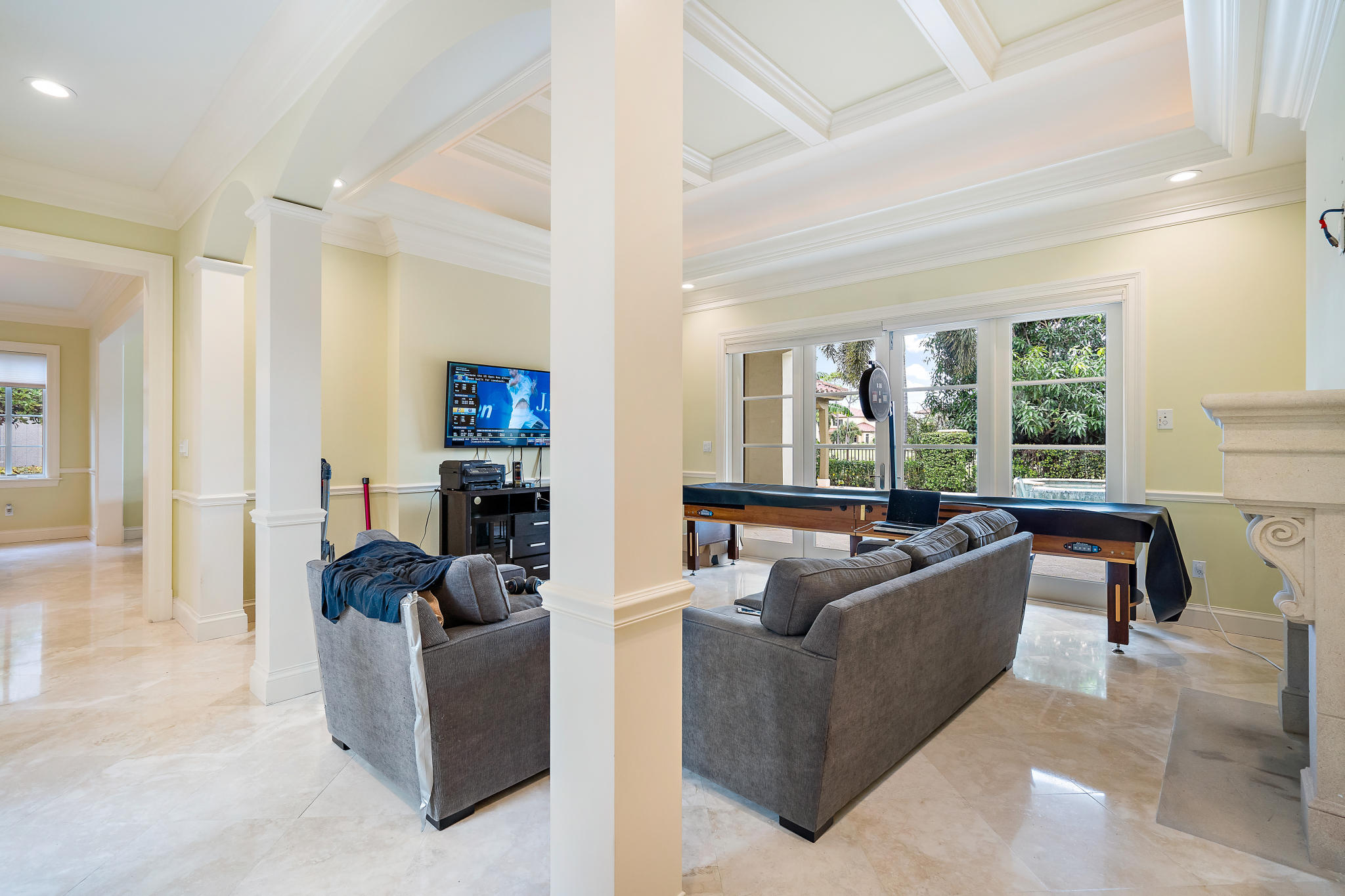426 Red Hawk Drive Jupiter, FL 33477 - Photo 13 of 40 a living room with furniture and a large window