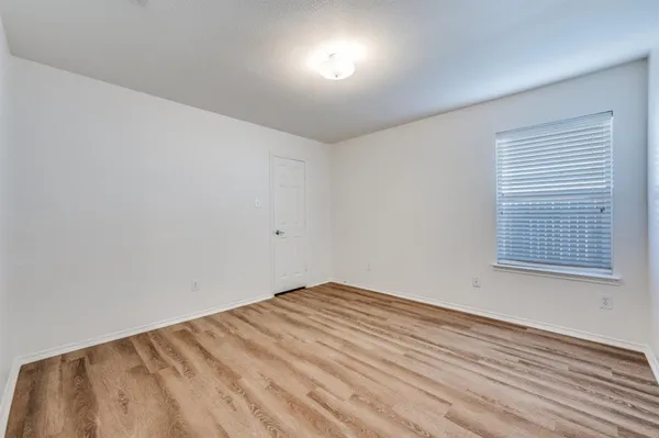 wooden floor in a room