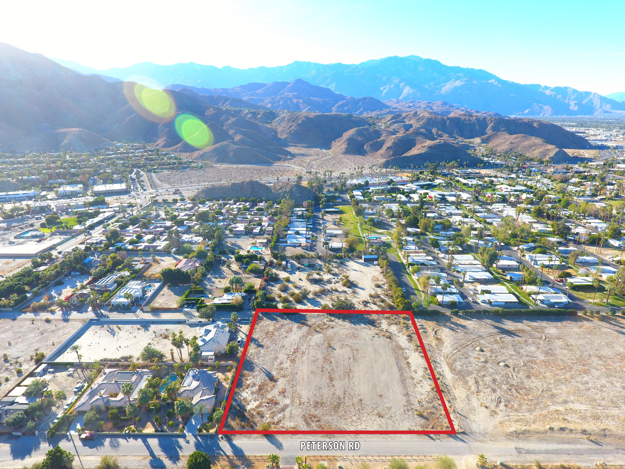 1 Peterson Road Rancho Mirage, CA 92270 - Photo 4 of 16 Subject Property Aerial