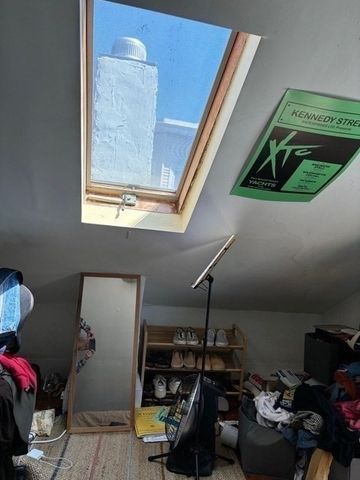 a view of storage and utility room