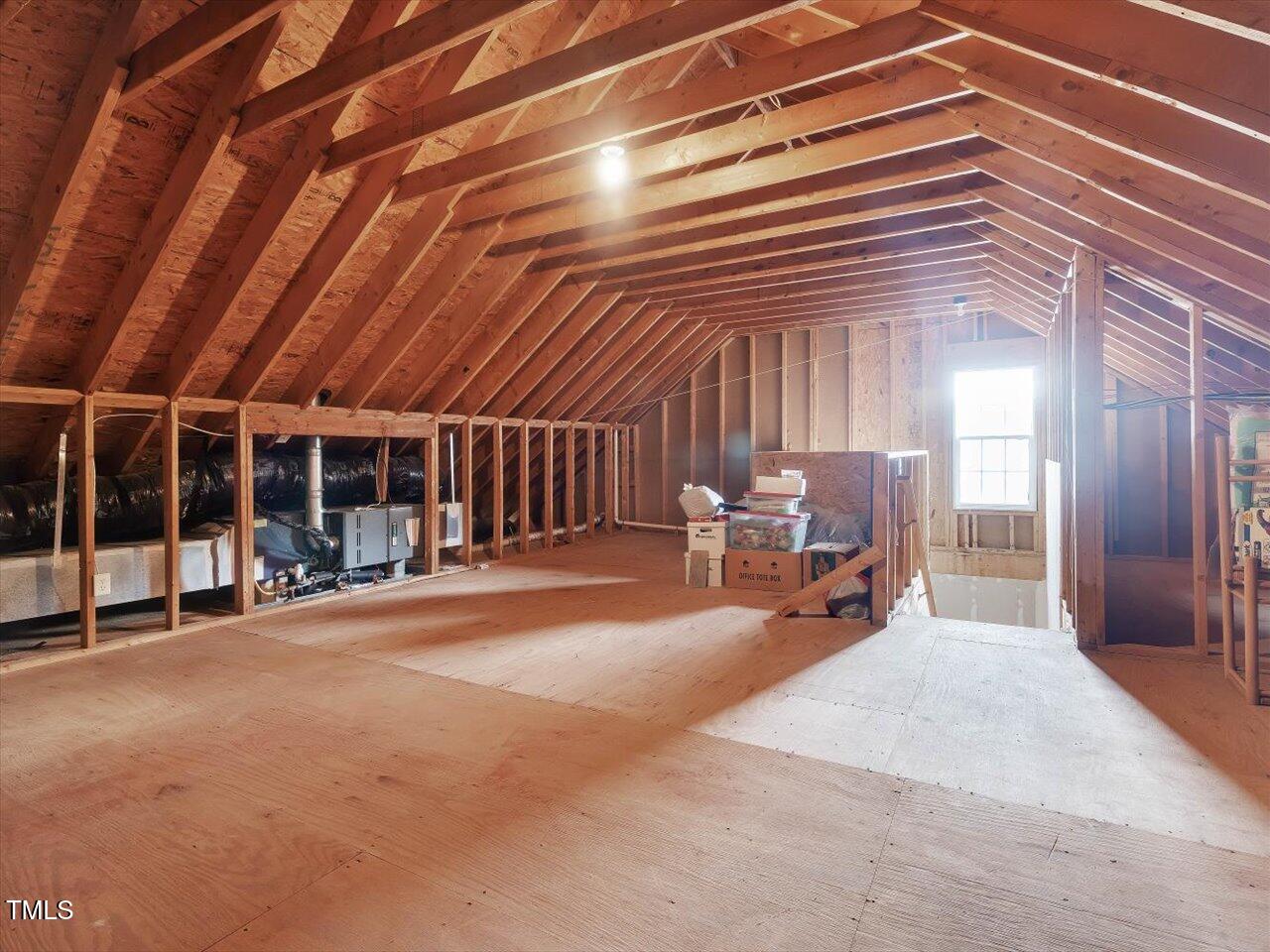 1711 Patterson Grove Road Apex, NC 27502 - Photo 46 of 68 Unfinished Walk Up Attic