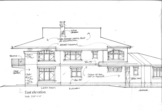 a black and white photo of a living room