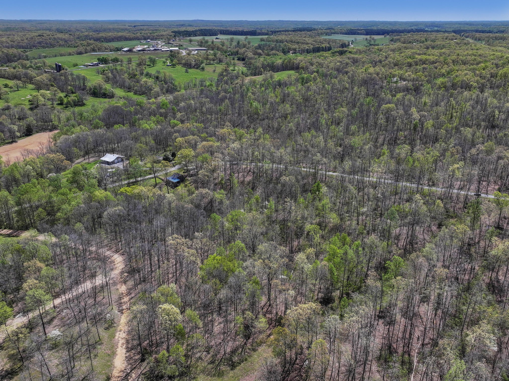 0 Slaughter Road Santa Fe, TN 38482 - Photo 3 of 7 a view of a field with trees in the background
