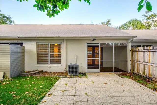 a house with a outdoor space