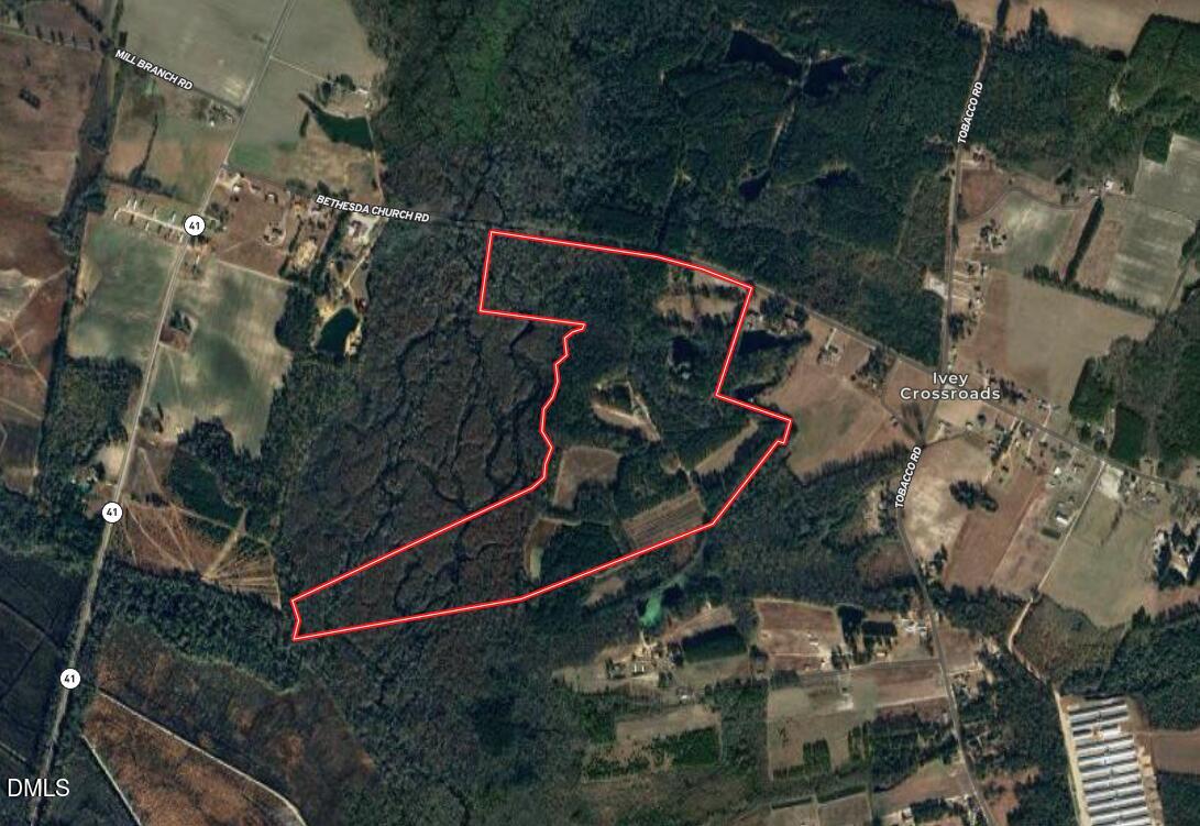 768 Bethesda Church Road Orrum, NC 28369 - Photo 18 of 91 an aerial view of a house