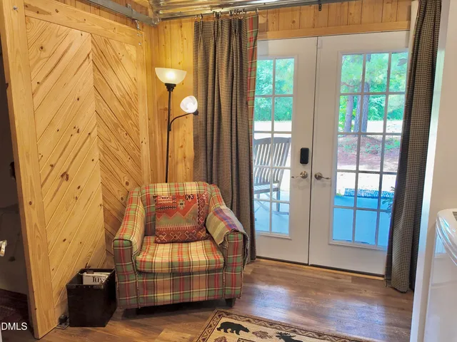 a view of an outdoor space with a lake view