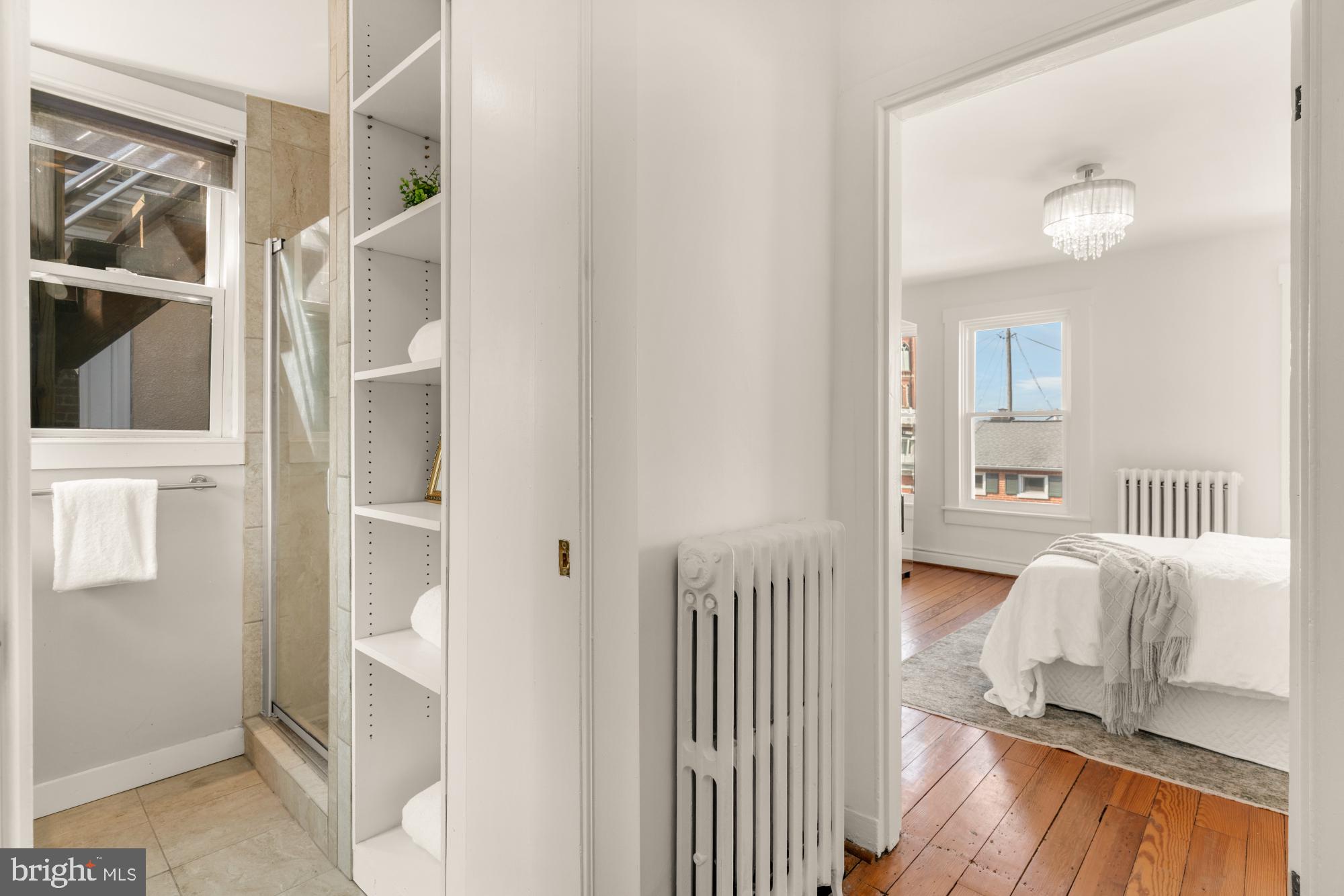 1213 Battery Avenue Baltimore, MD 21230 - Photo 28 of 39 a view of a bedroom from a hallway