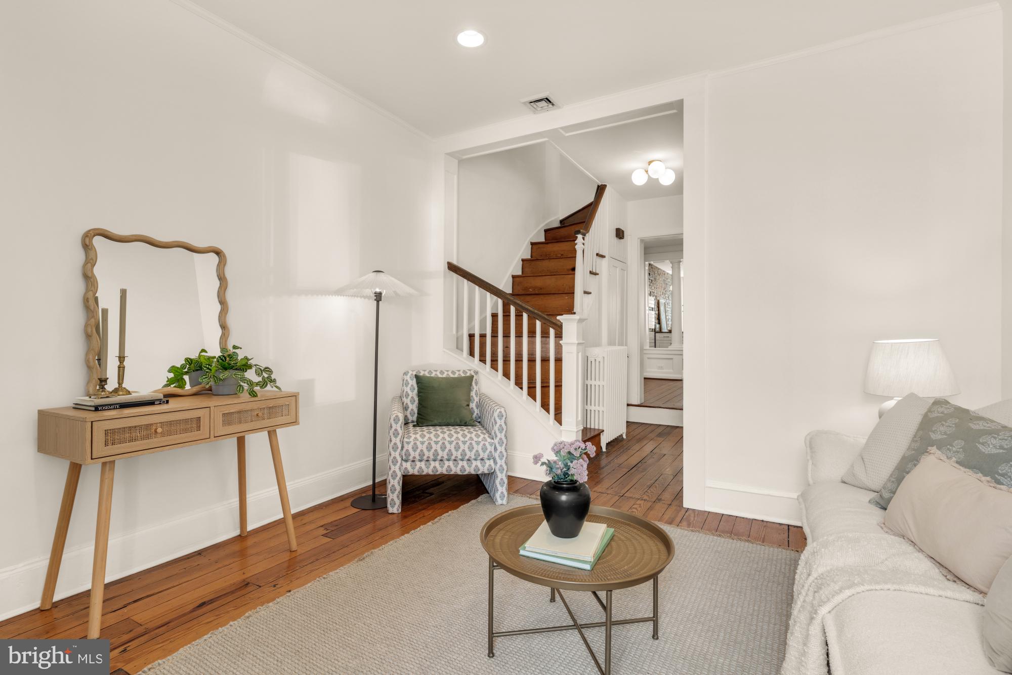 1213 Battery Avenue Baltimore, MD 21230 - Photo 7 of 39 a living room with furniture and wooden floor