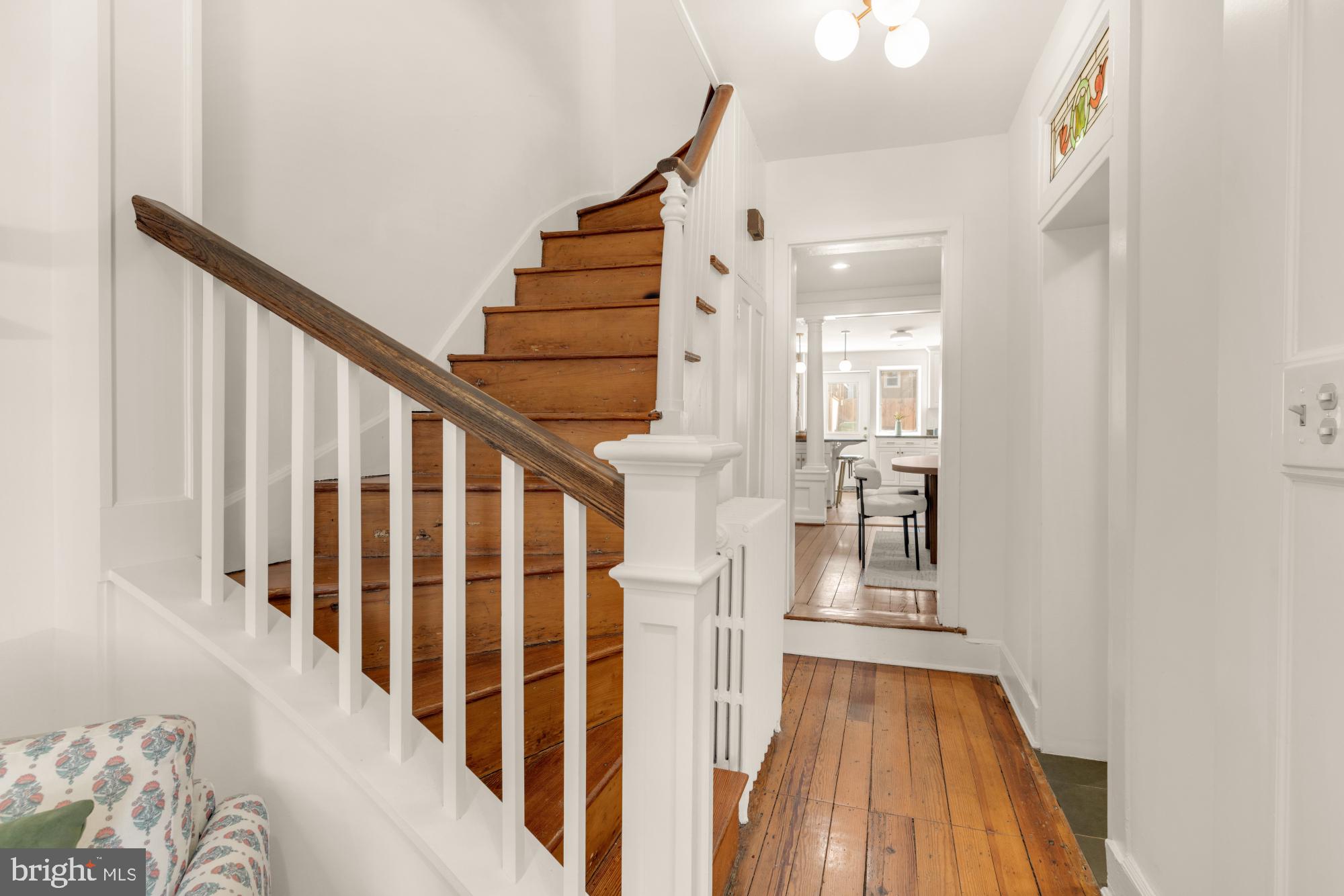 1213 Battery Avenue Baltimore, MD 21230 - Photo 8 of 39 a view of entryway with wooden floor